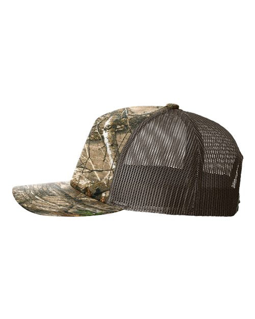 Richardson Printed Five-Panel Trucker Cap 112PFP