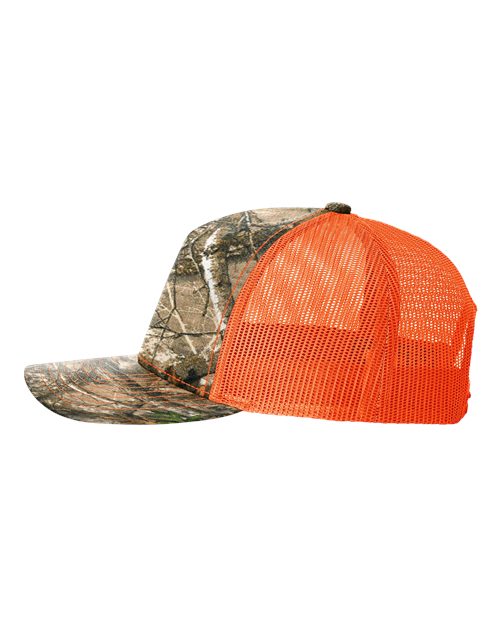 Richardson Printed Five-Panel Trucker Cap 112PFP