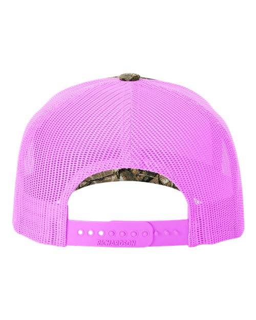 Richardson Printed Five-Panel Trucker Cap 112PFP