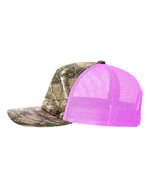 Richardson Printed Five-Panel Trucker Cap 112PFP