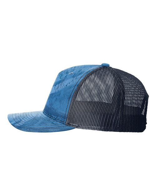 Richardson Printed Five-Panel Trucker Cap 112PFP