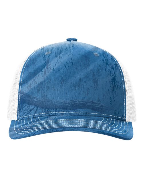 Richardson Printed Five-Panel Trucker Cap 112PFP