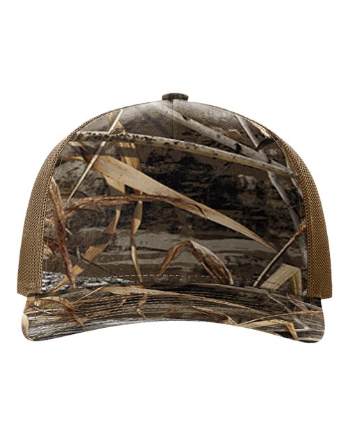 Richardson Printed Five-Panel Trucker Cap 112PFP