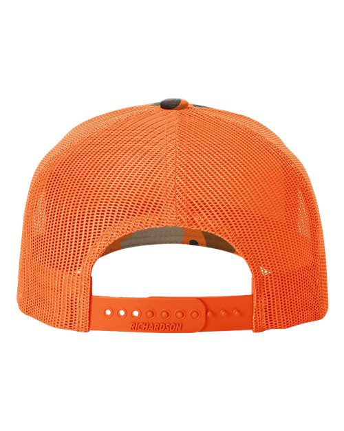 Richardson Printed Five-Panel Trucker Cap 112PFP