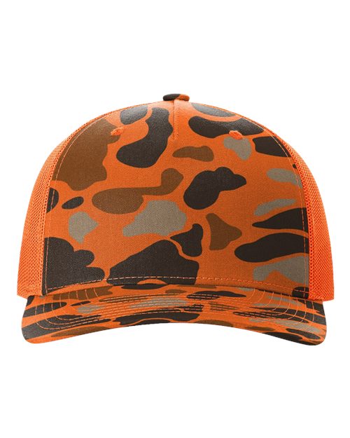 Richardson Printed Five-Panel Trucker Cap 112PFP