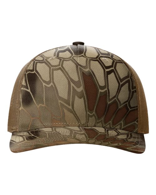 Richardson Printed Five-Panel Trucker Cap 112PFP