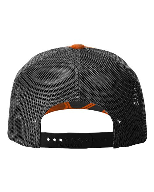 Richardson Printed Five-Panel Trucker Cap 112PFP