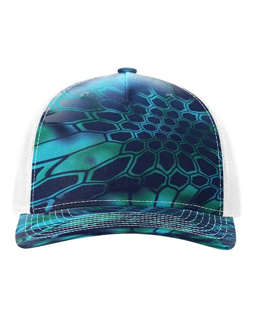 Richardson Printed Five-Panel Trucker Cap 112PFP