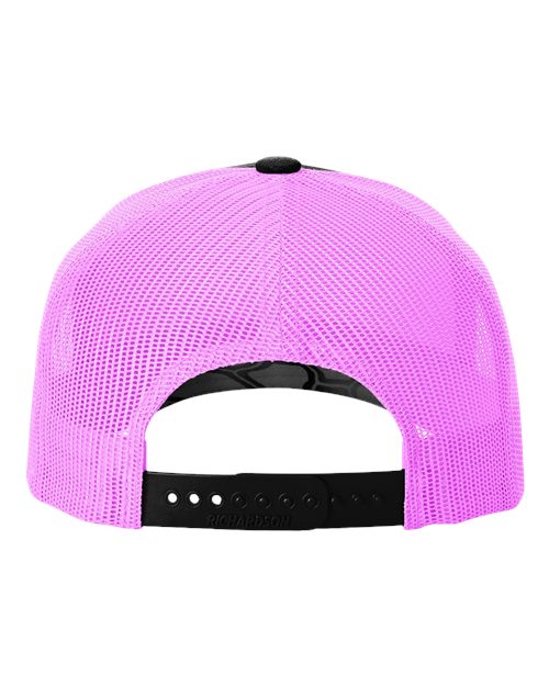 Richardson Printed Five-Panel Trucker Cap 112PFP