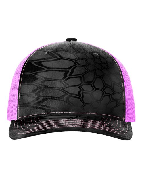 Richardson Printed Five-Panel Trucker Cap 112PFP