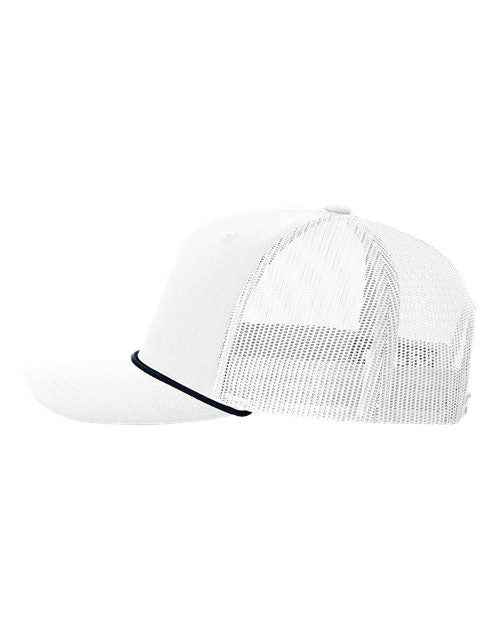 Richardson Five-Panel Trucker Rope Cap 112FPR