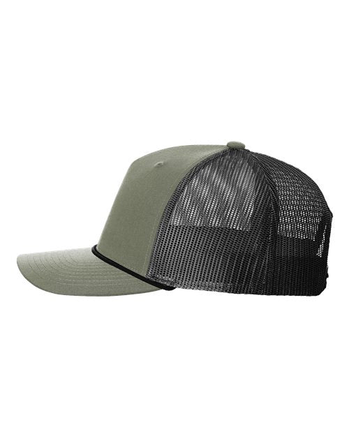 Richardson Five-Panel Trucker Rope Cap 112FPR