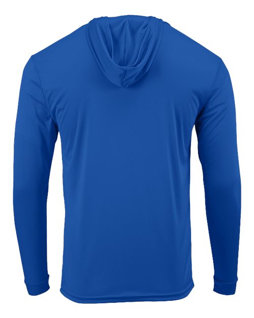 Paragon Unisex Bahama Performance Hooded Long Sleeve T-Shirt 220