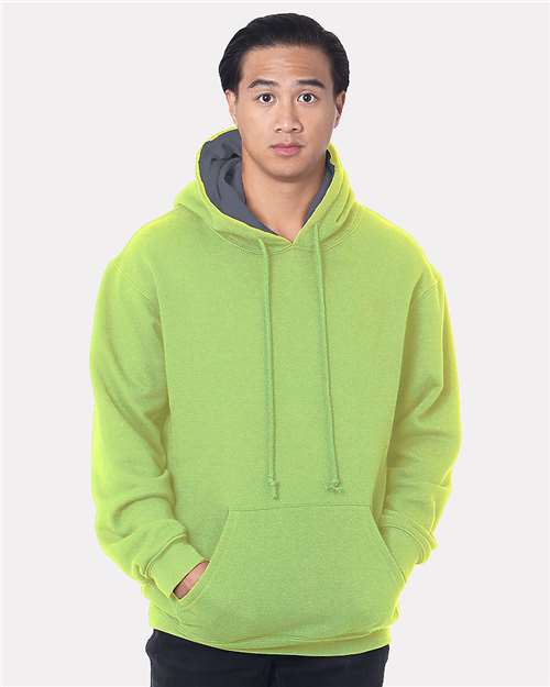 Bayside Unisex USA-Made Super Heavy Thermal Lined Hooded Sweatshirt 930