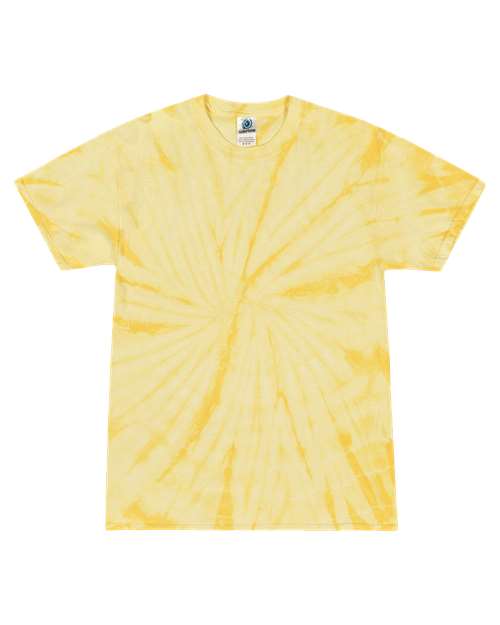 Colortone Unisex Multi-Color Tie-Dyed T-Shirt 1000