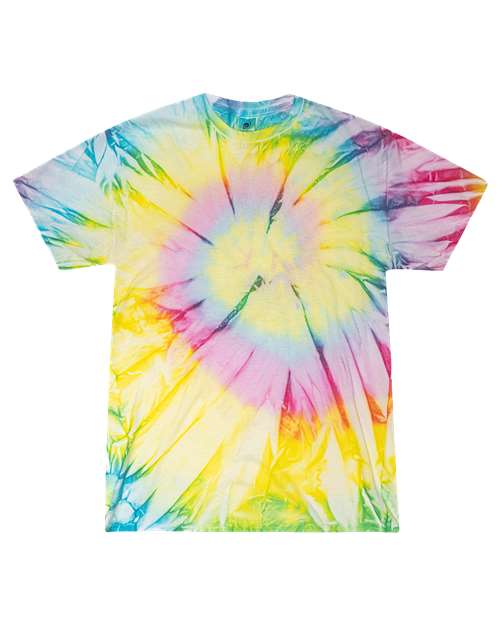 Colortone Unisex Multi-Color Tie-Dyed T-Shirt 1000