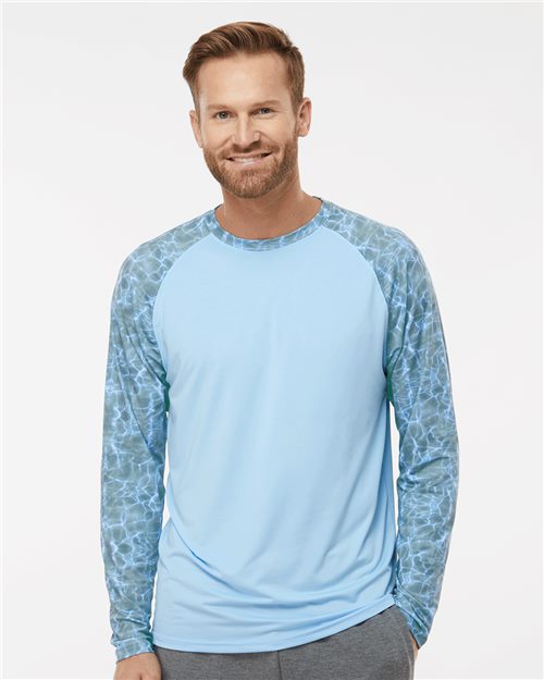 Paragon Men's Panama Colorblocked Long Sleeve T-Shirt 231