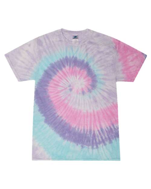 Colortone Unisex Multi-Color Tie-Dyed T-Shirt 1000