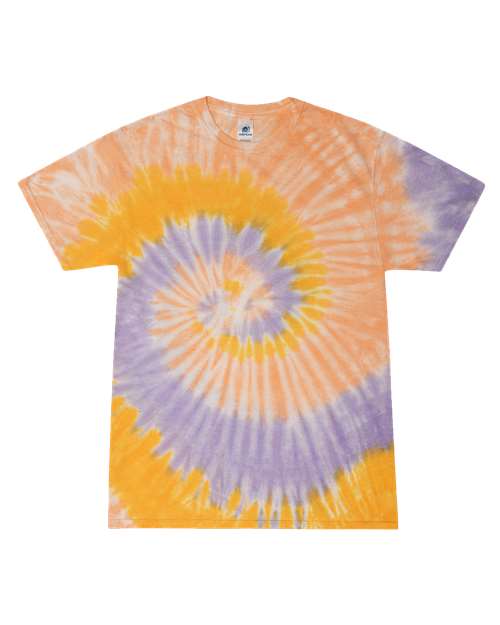 Colortone Unisex Multi-Color Tie-Dyed T-Shirt 1000