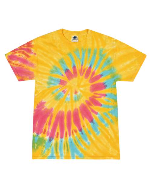 Colortone Unisex Multi-Color Tie-Dyed T-Shirt 1000