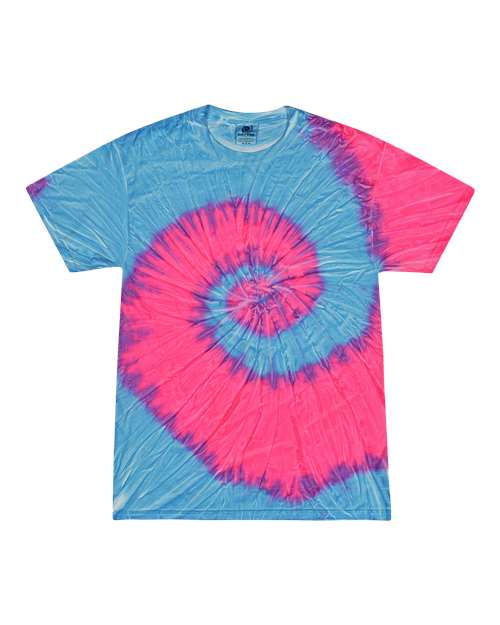 Colortone Unisex Multi-Color Tie-Dyed T-Shirt 1000