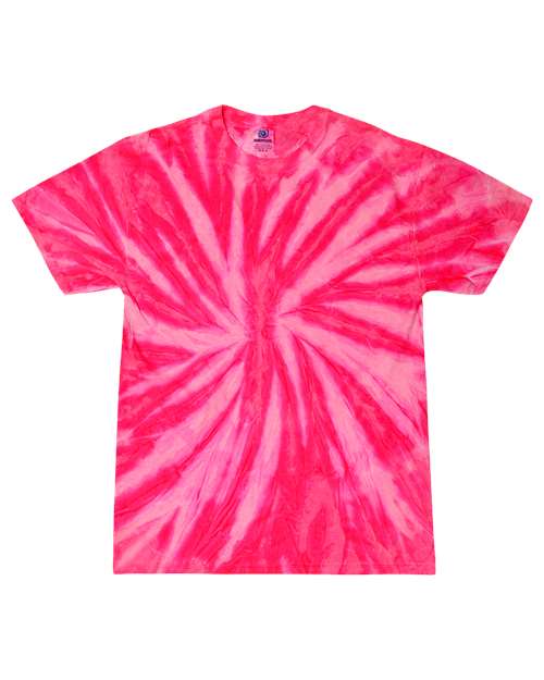 Colortone Unisex Multi-Color Tie-Dyed T-Shirt 1000