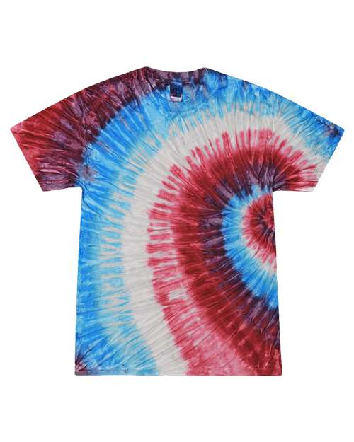 Colortone Unisex Multi-Color Tie-Dyed T-Shirt 1000