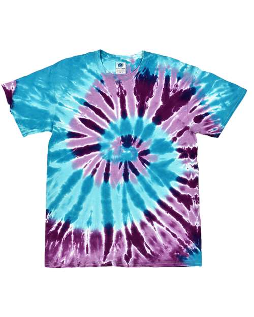 Colortone Youth Multi-Color Tie-Dyed T-Shirt 1000Y