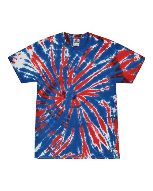 Colortone Youth Multi-Color Tie-Dyed T-Shirt 1000Y
