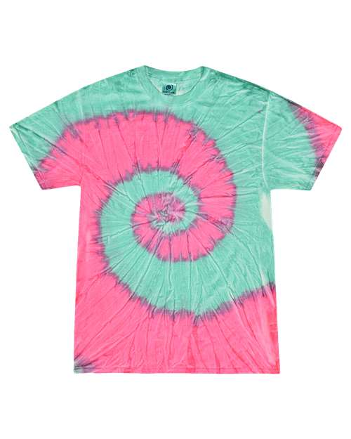 Colortone Youth Multi-Color Tie-Dyed T-Shirt 1000Y