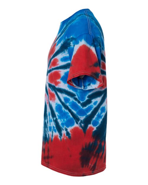Colortone Youth Multi-Color Tie-Dyed T-Shirt 1000Y