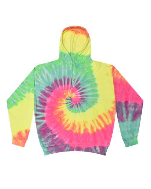 Colortone Unisex Tie-Dyed Hooded Sweatshirt 8777