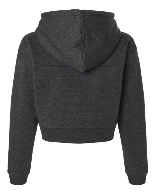 Boxercraft Women's Cropped Fleece Hooded Sweatshirt BW5404