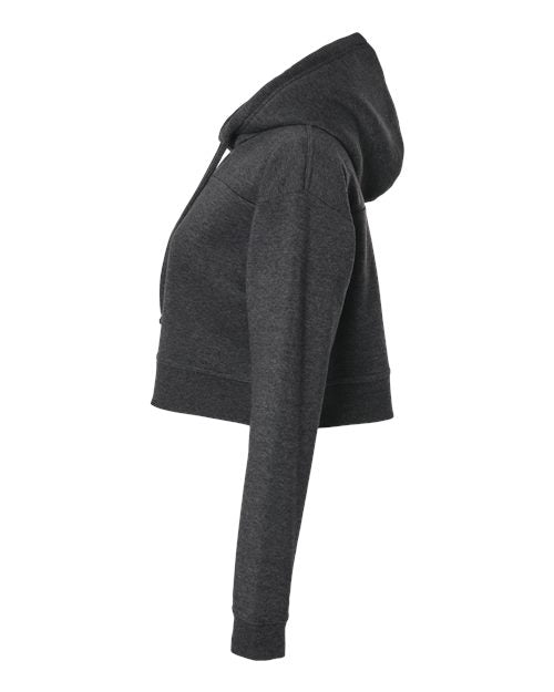 Boxercraft Women's Cropped Fleece Hooded Sweatshirt BW5404