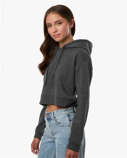 Boxercraft Women's Cropped Fleece Hooded Sweatshirt BW5404