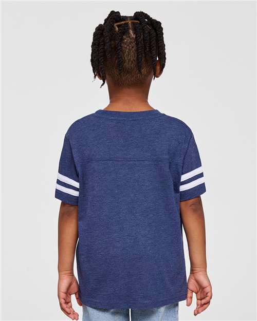 Rabbit Skins Toddler Football Fine Jersey Tee 3037