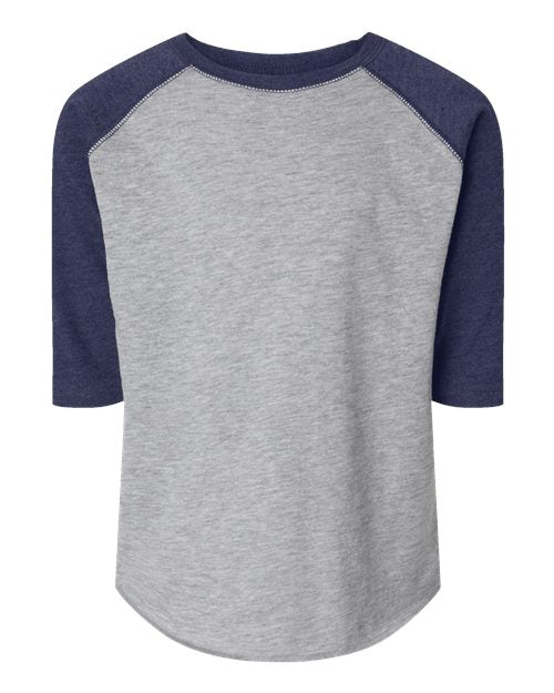 Rabbit Skins Toddler Baseball Fine Jersey Three-Quarter Sleeve Tee 3330