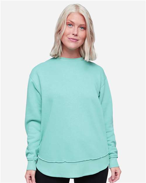 LAT Women's Weekend Crewneck Sweatshirt 3525