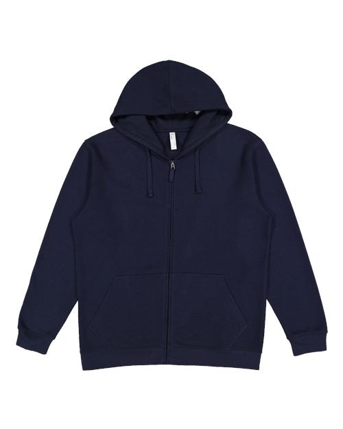 LAT Unisex Full-Zip Hoodie Sweatshirt 6927