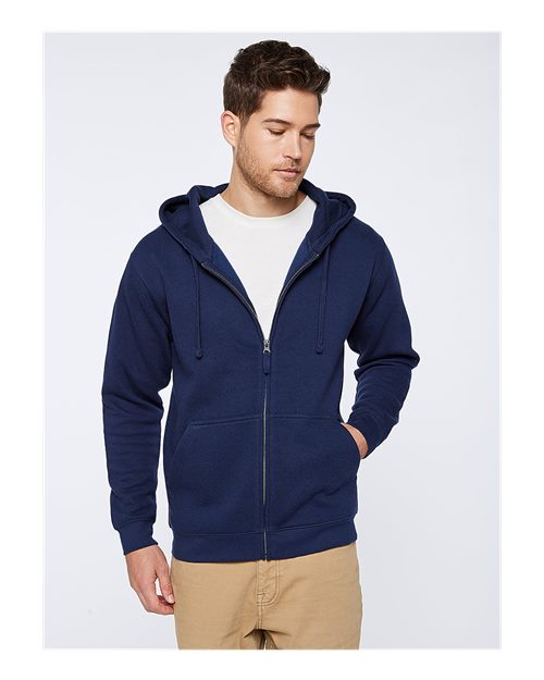 LAT Unisex Full-Zip Hoodie Sweatshirt 6927