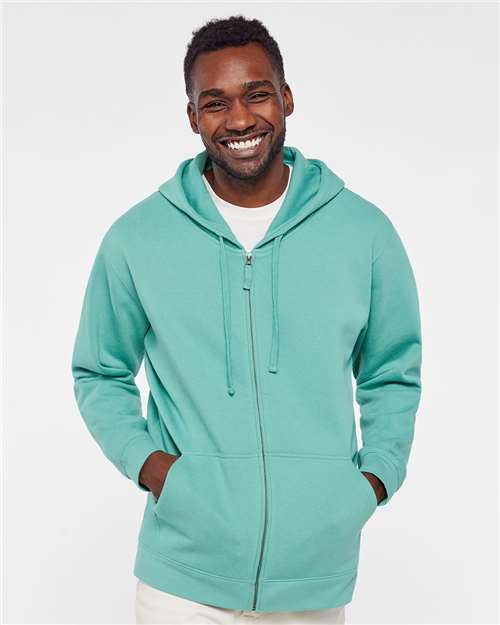 LAT Unisex Full-Zip Hoodie Sweatshirt 6927