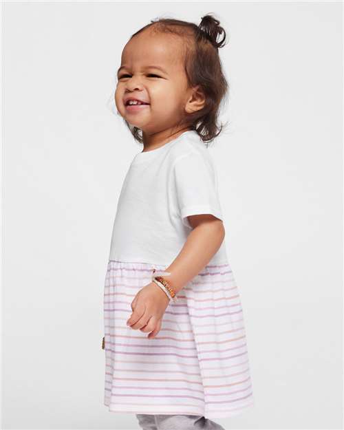 Rabbit Skins Infant Fine Jersey Dress 5330