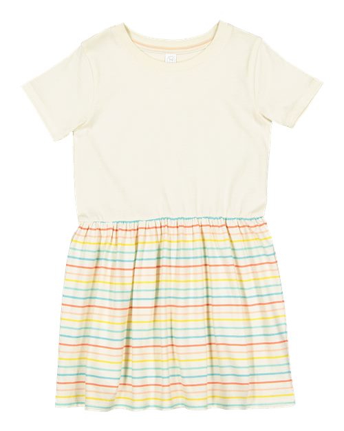Rabbit Skins Toddler Fine Jersey Dress 5333
