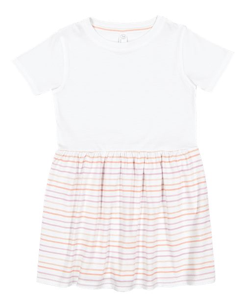Rabbit Skins Toddler Fine Jersey Dress 5333