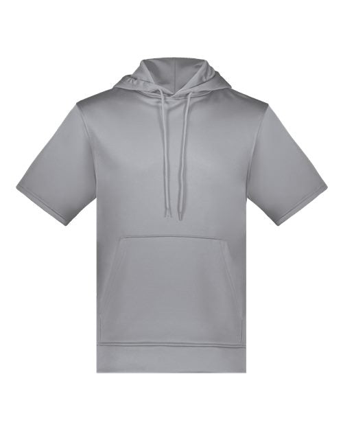 Augusta Sportswear Unisex Fleece Short Sleeve Hooded Pullover 6871