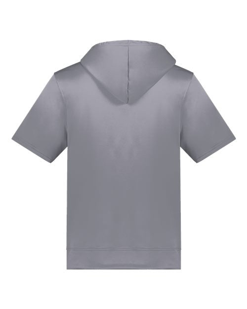 Augusta Sportswear Unisex Fleece Short Sleeve Hooded Pullover 6871