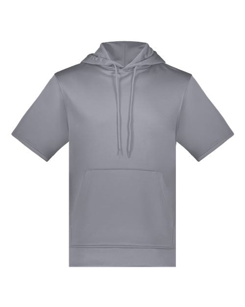 Augusta Sportswear Unisex Fleece Short Sleeve Hooded Pullover 6871