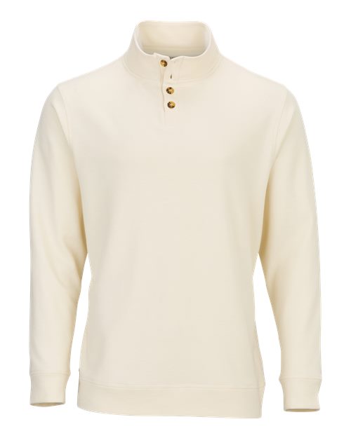 Boxercraft Men's French Terry Button Pullover BM5209
