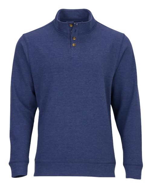 Boxercraft Men's French Terry Button Pullover BM5209