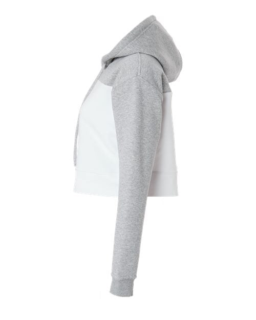 Boxercraft Women's Cropped Fleece Hooded Sweatshirt BW5404